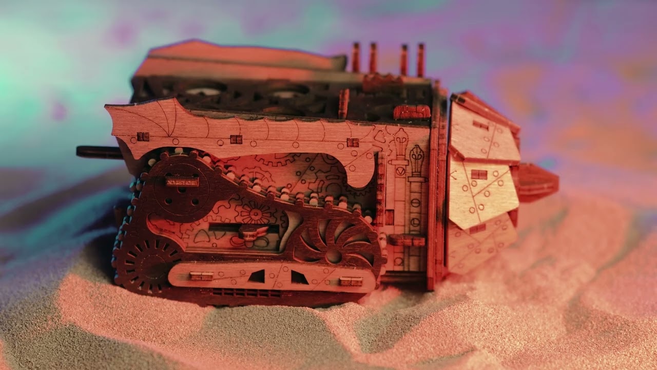 EscapeWelt 3D drevené puzzle Space Rover Box