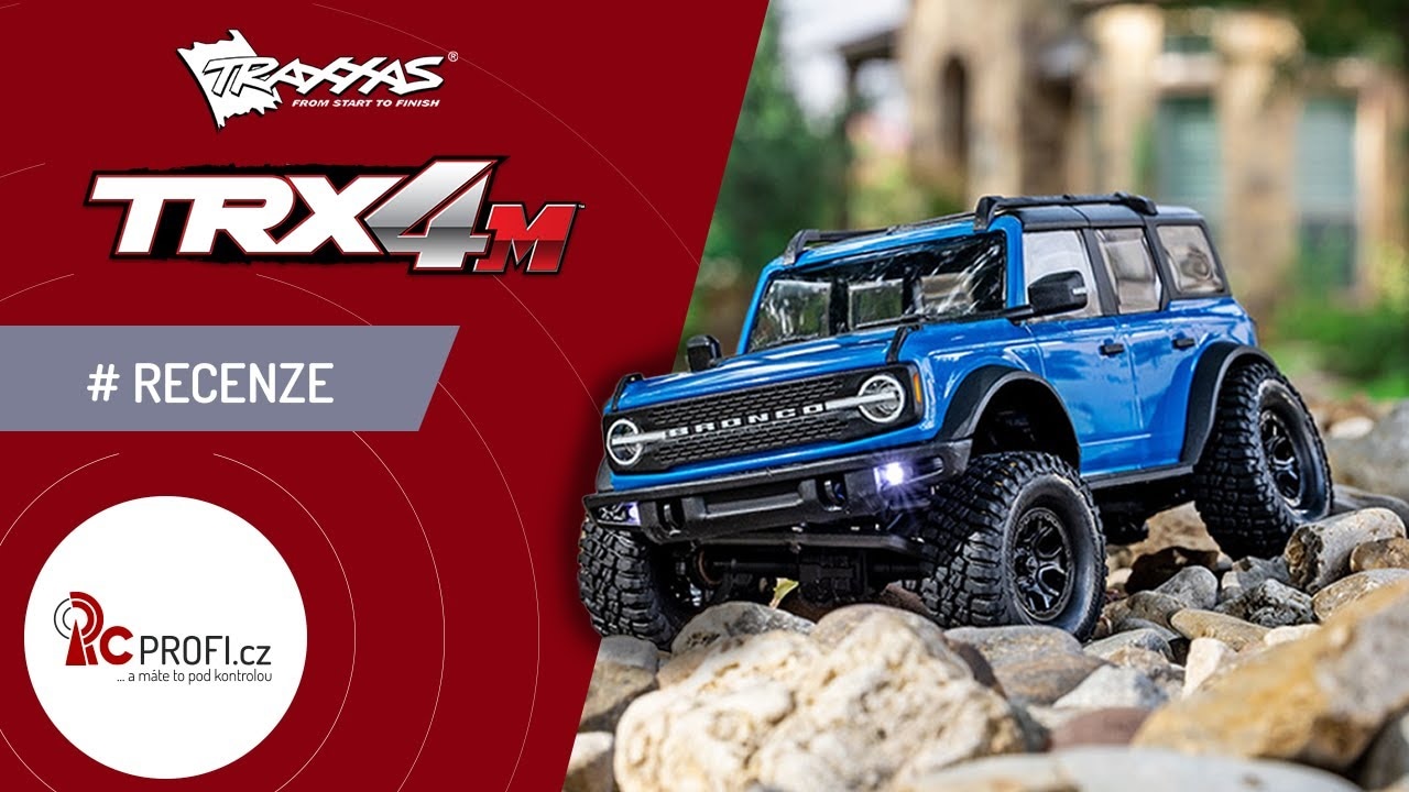 RC auto Traxxas TRX-4M Land Rover Defender 1:18 RTR, modrá