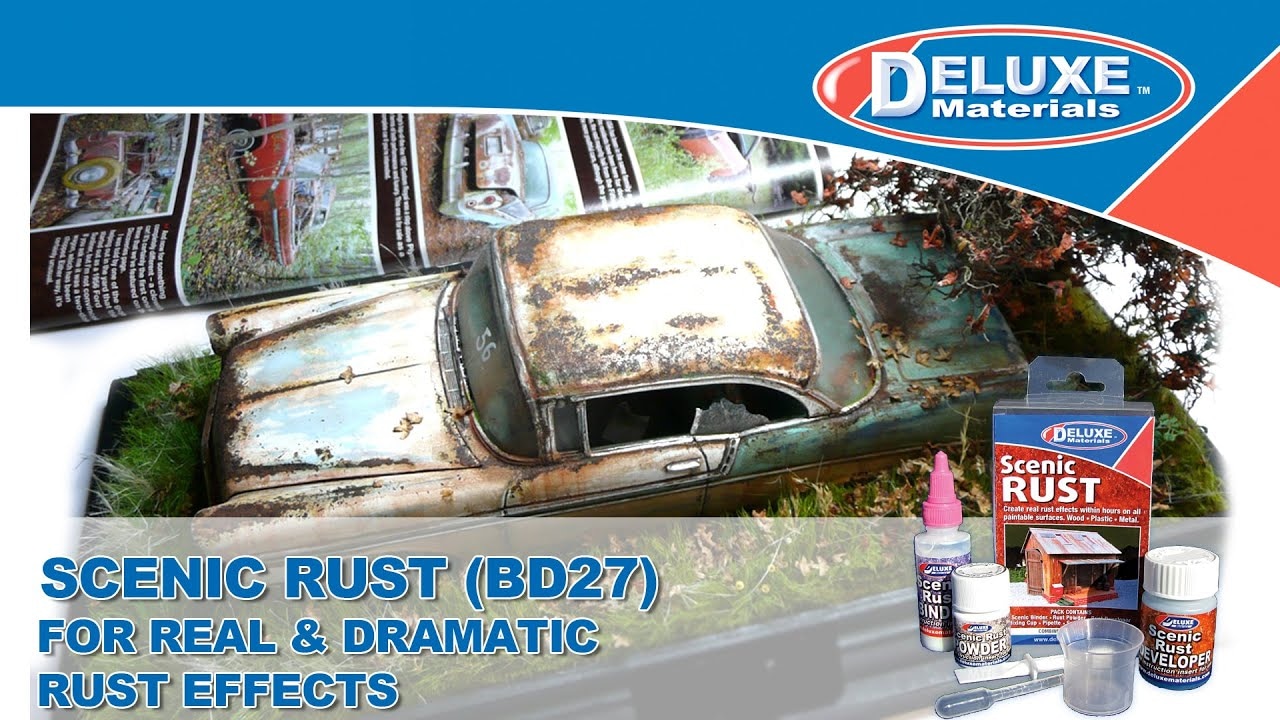 Scénická hrdza - sada na vytváranie imitácie oxidácie kovu