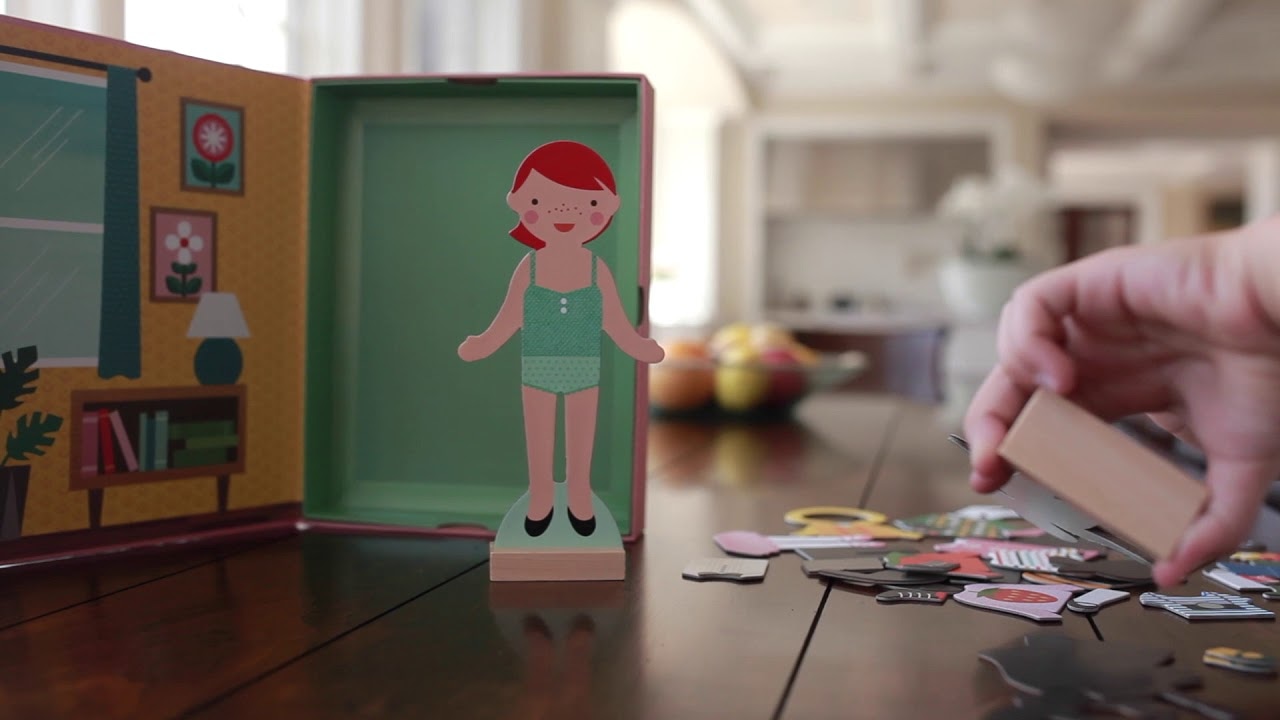 Magnetické puzzle Petit Collage - Superhrdinovia