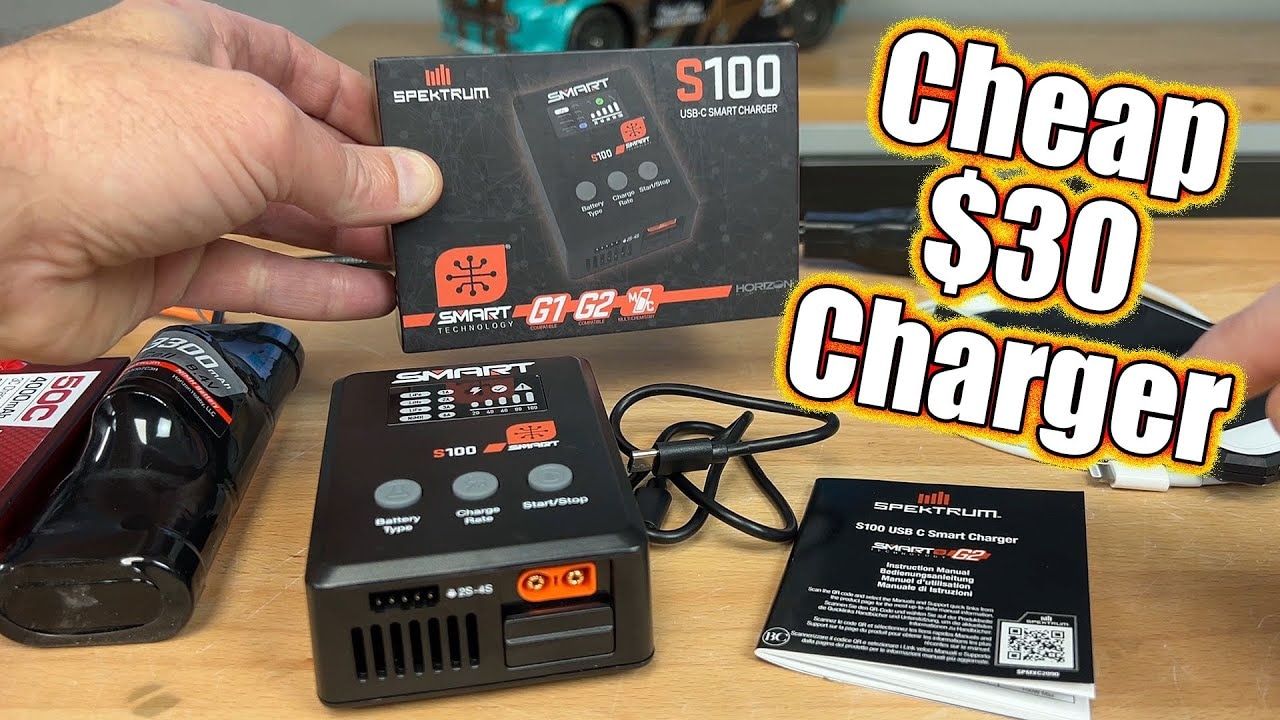 Spektrum Smart S100 1x100W nabíjačka USB-C + 65W napájací zdroj USB-C GaN