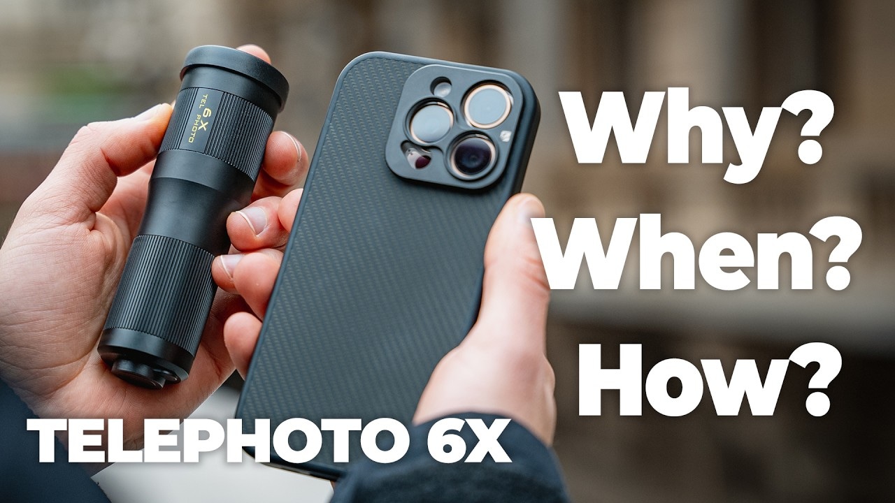 Freewell 6x teleobjektív so závitom 17 mm