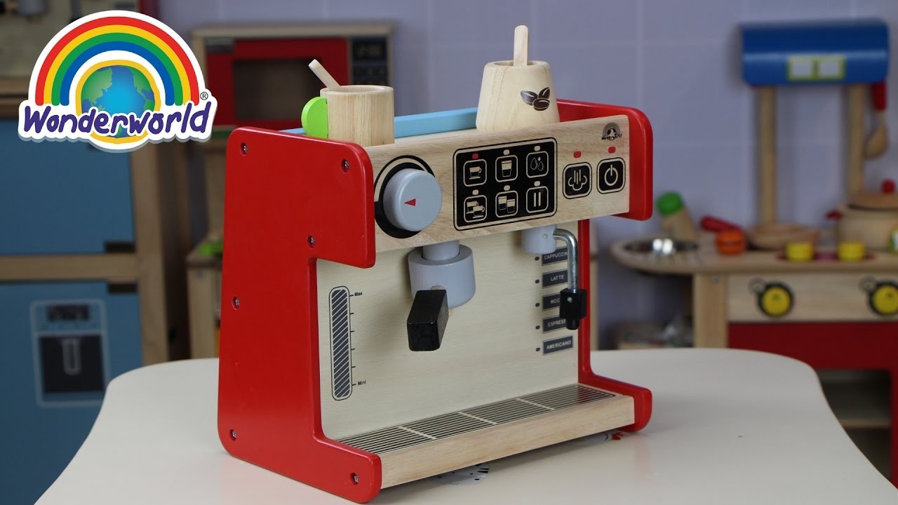 Drevený kávovar Wonderworld