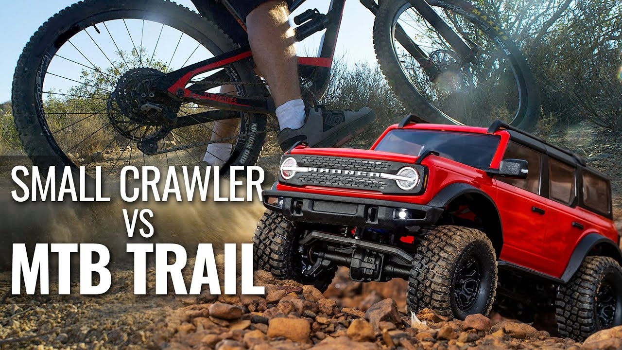 RC auto Traxxas TRX-4M Ford Bronco 2021 1:18 RTR, oranžová