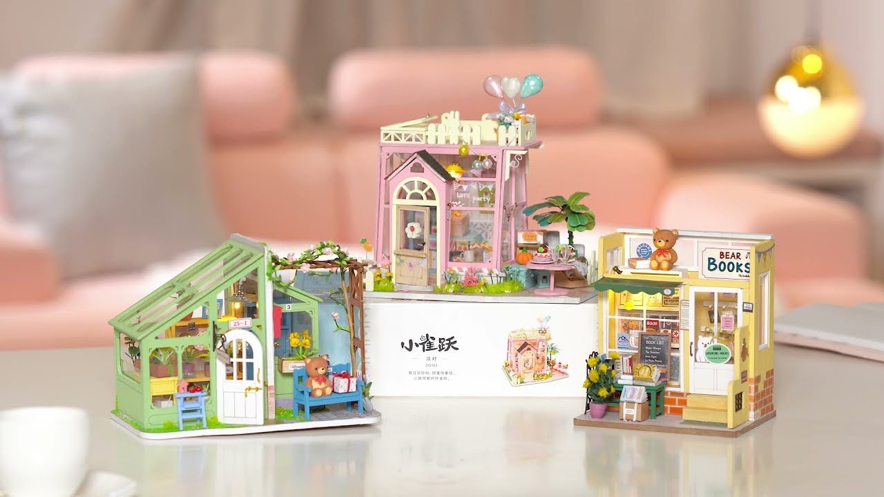 RoboTime miniatúrny domček Kvety na jarné stretnutie