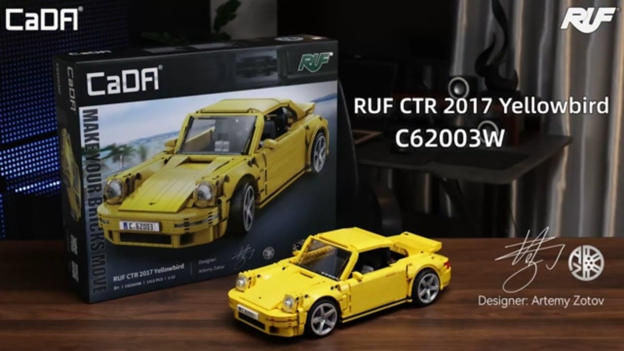 RC model RUF CTR Yellowbird