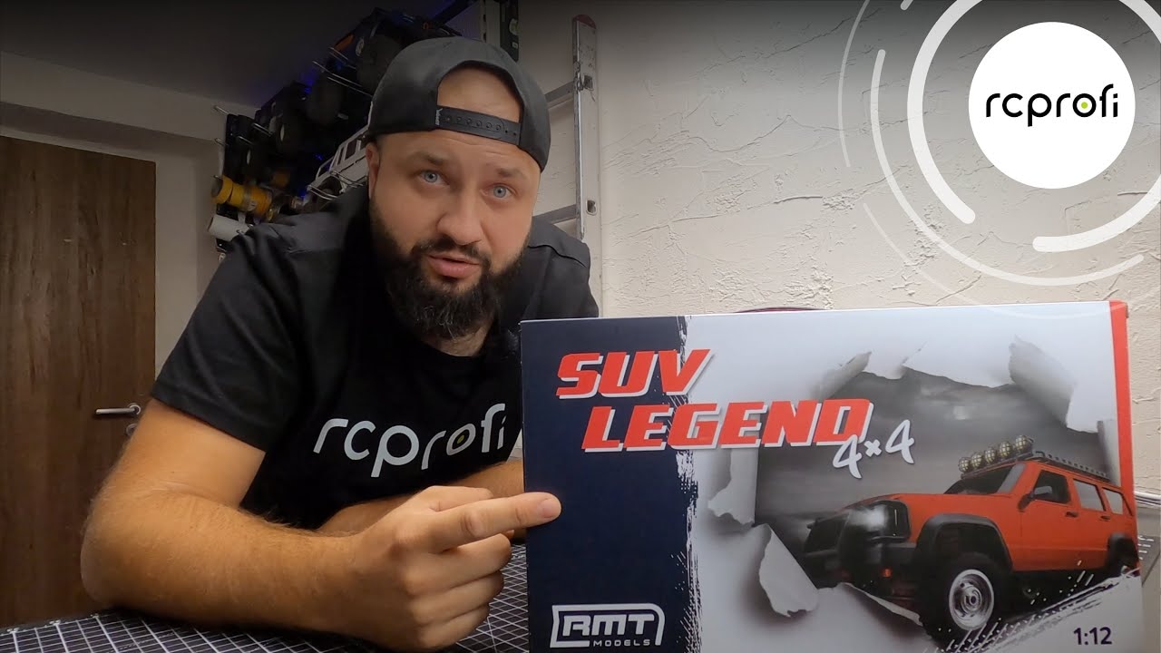RC auto SUV Legend 4x4 1:12 4WD, modrá + náhradná batéria