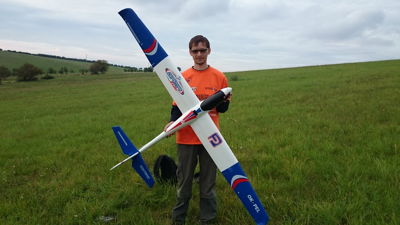 RC letadlo GAMA 2100, 2.4GHz brushless - mód 2