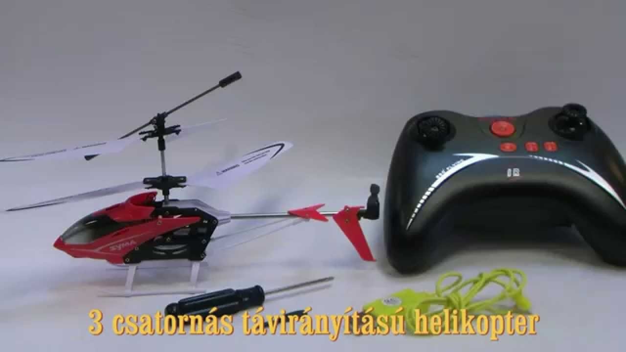 RC vrtuľník Syma S5, červená
