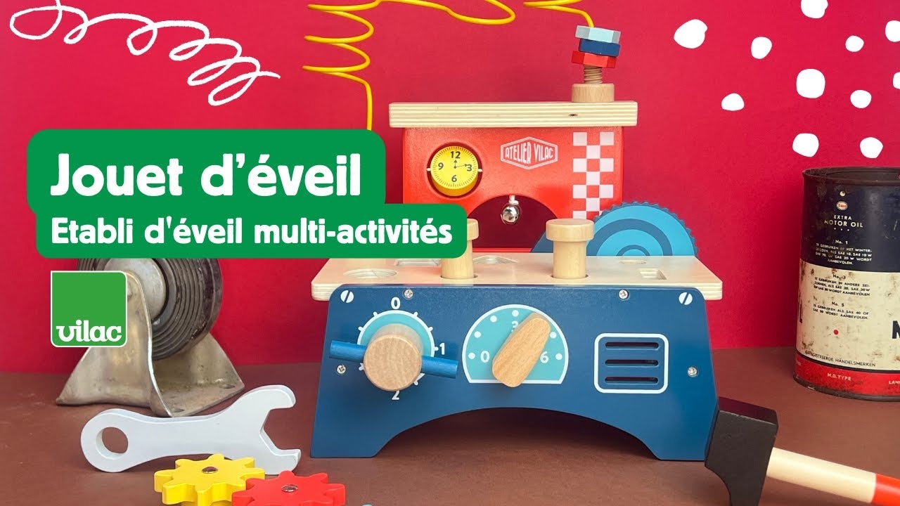 Multifunkčný stôl Vilac Workbench