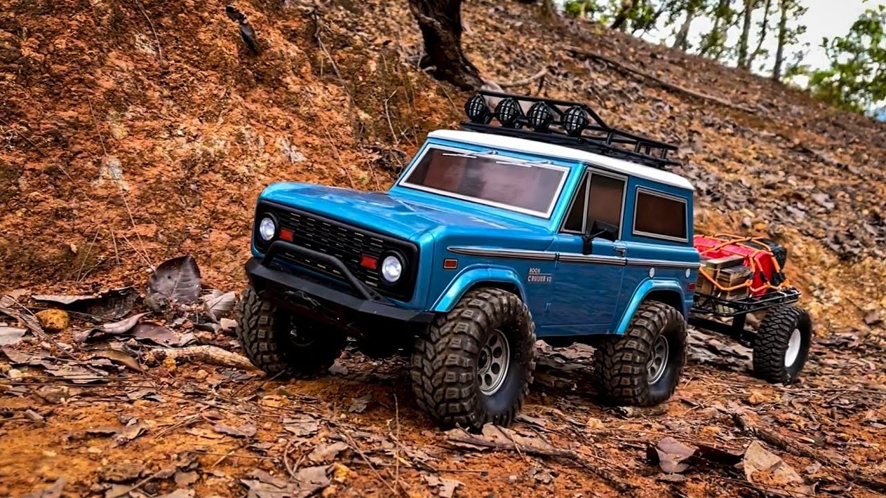 RC auto Cruiser V3FD 1/10 súprava 2,4 GHz, oranžová