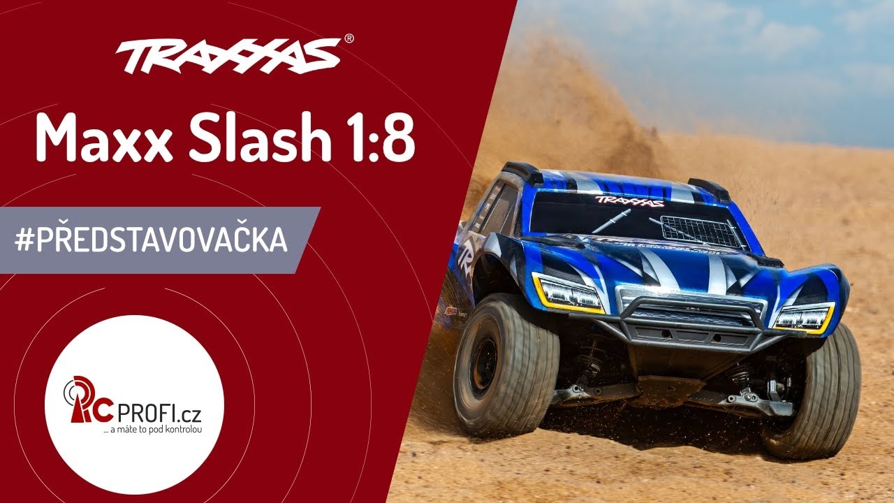 Traxxas Maxx Slash 1:8 RTR modrý