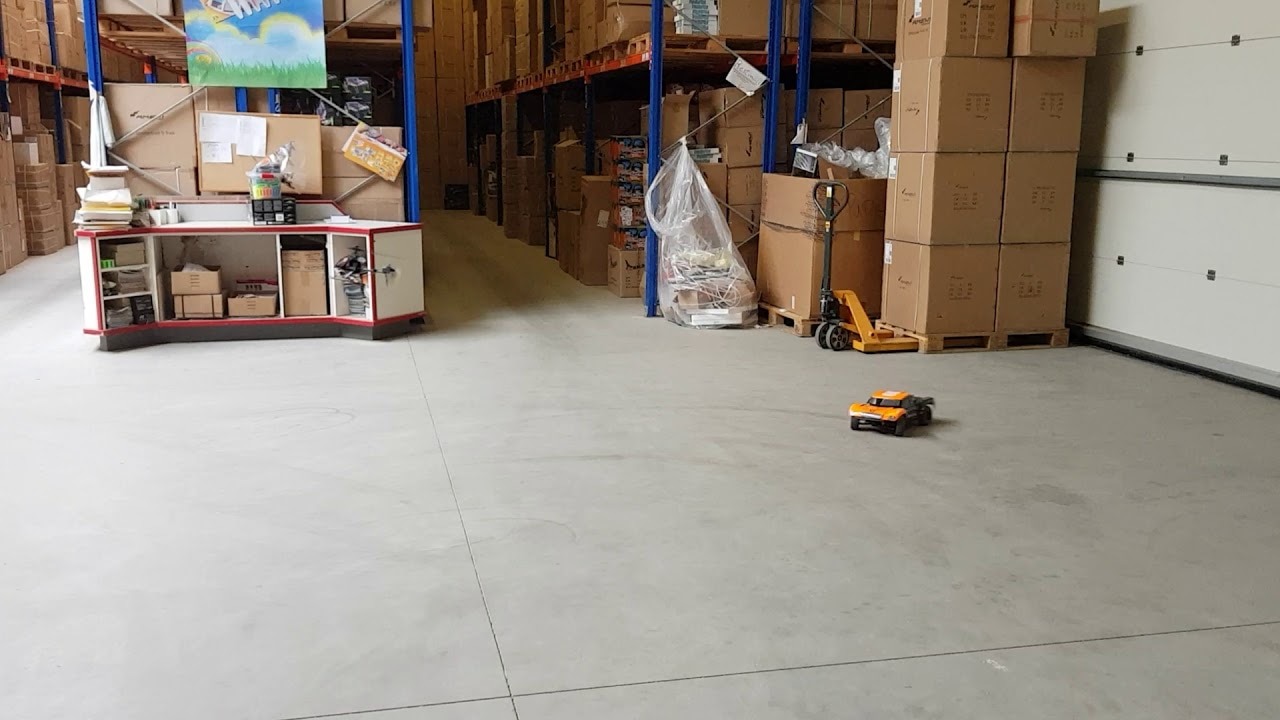 RC auto AMXRacing AM10SC V3 Short Course Truck, oranžová