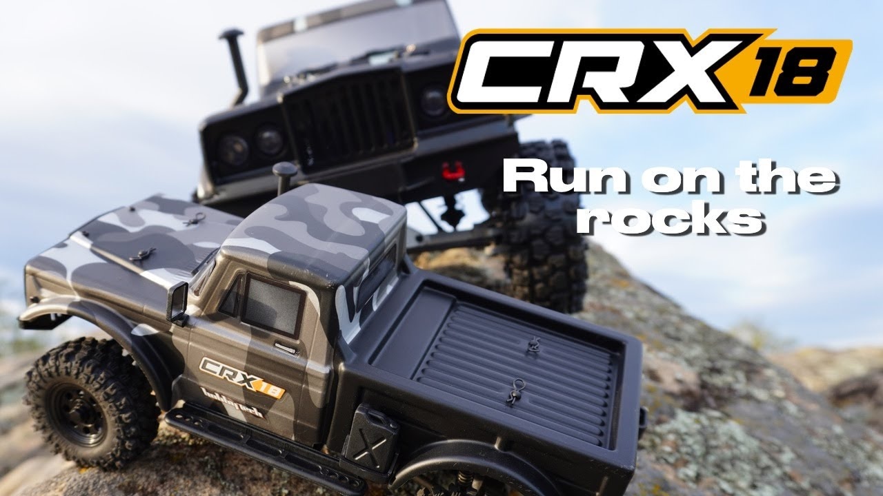 RTR HOBBYTECH CRX18 Crawler 1/18 – sivý