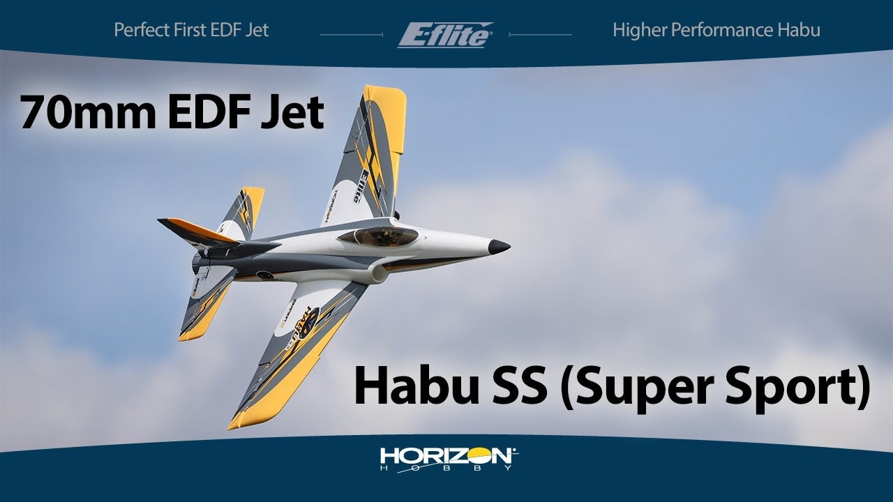 E-flite Habu Super Sport 1.0m SAFE Select BNF Basic