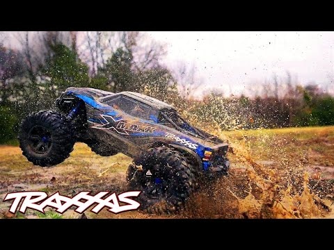 Traxxas X-Maxx 8S Belted 1:5 4WD RTR oranžová