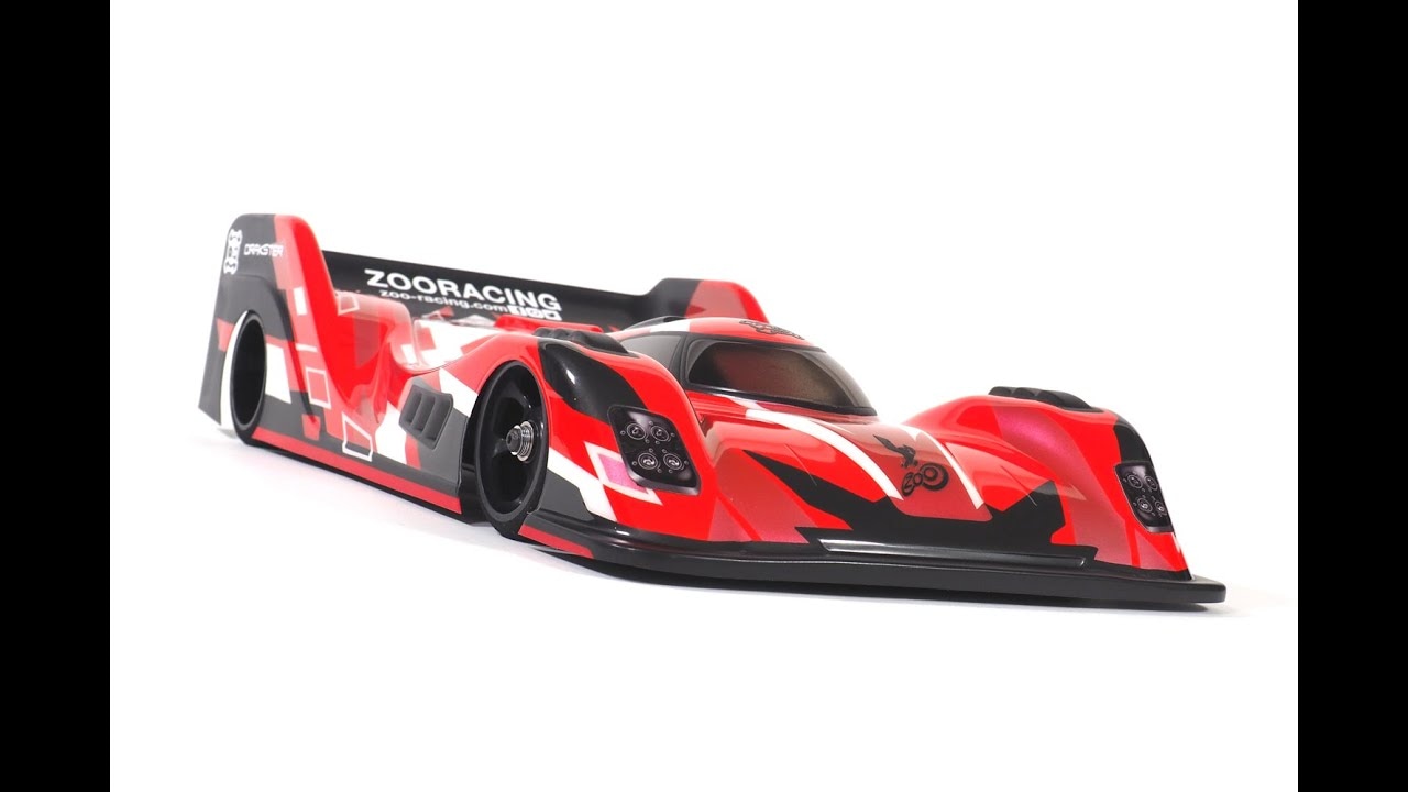 Karoséria číra Drakster 1/12 PanCar - 0,5 mm