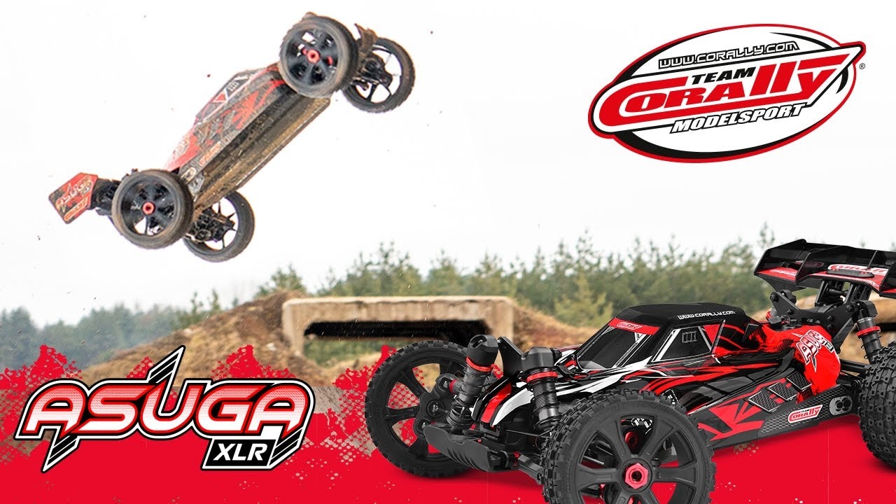 ASUGA XLR 6S – BUGGY 4WD – RTR – modrá
