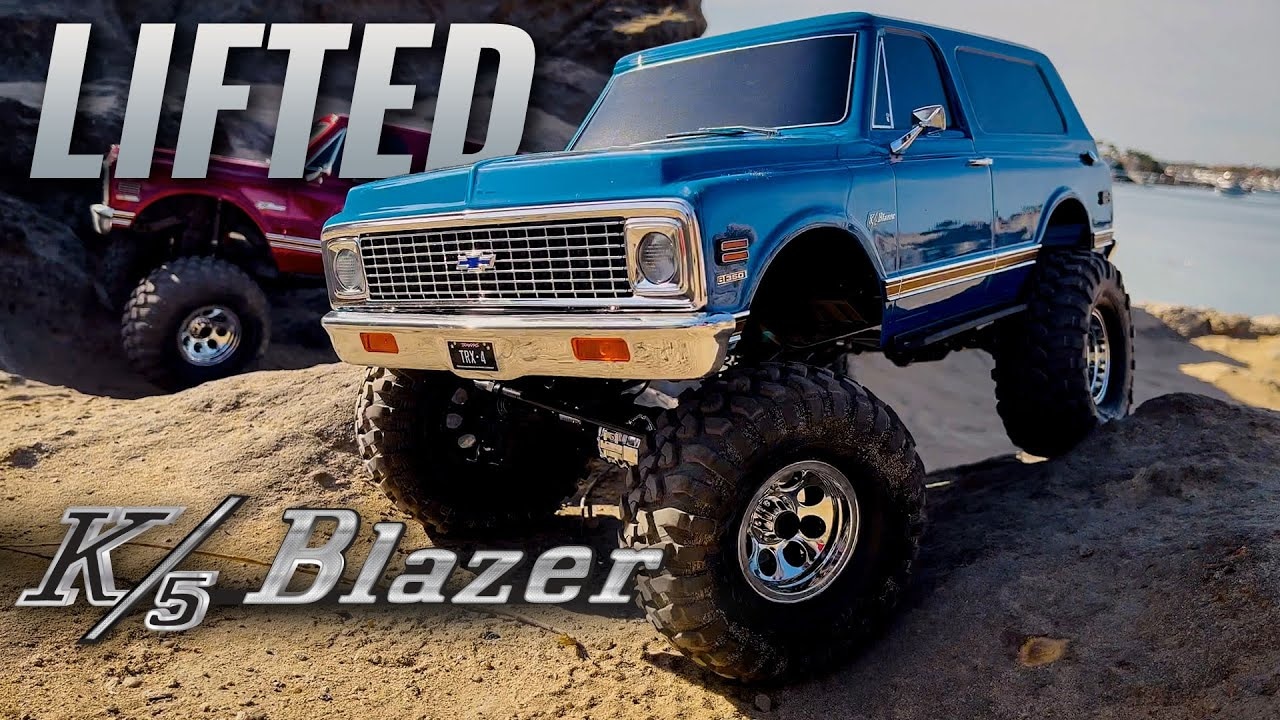 RC auto Traxxas TRX-4 Chevrolet Blazer 1972 1:10 TQi RTR, červené