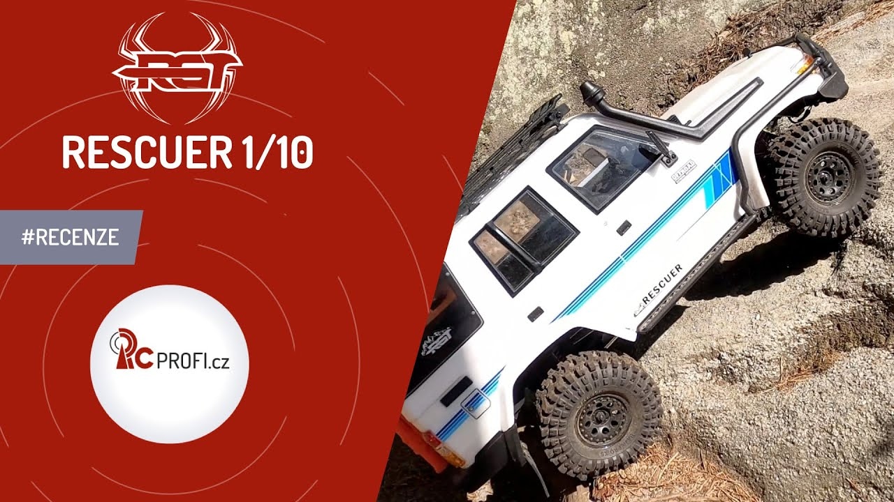 RESCUER 1/10 súprava 2,4 GHz, sivá