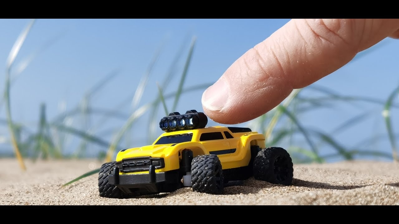 1/76 C81 Off-Road RC Car RTR (čierne s oranžovým pruhom)