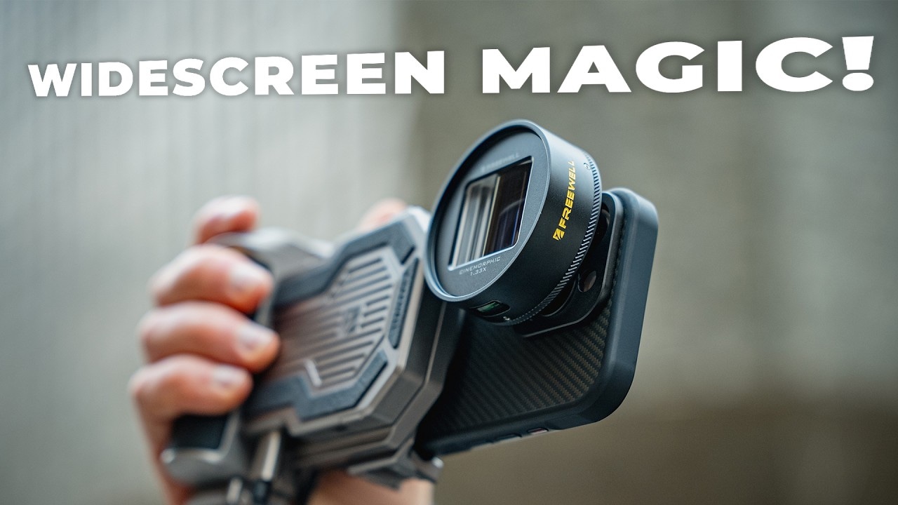 Freewell Anamorphic Blue Streak 1,33x závit objektívu 17 mm