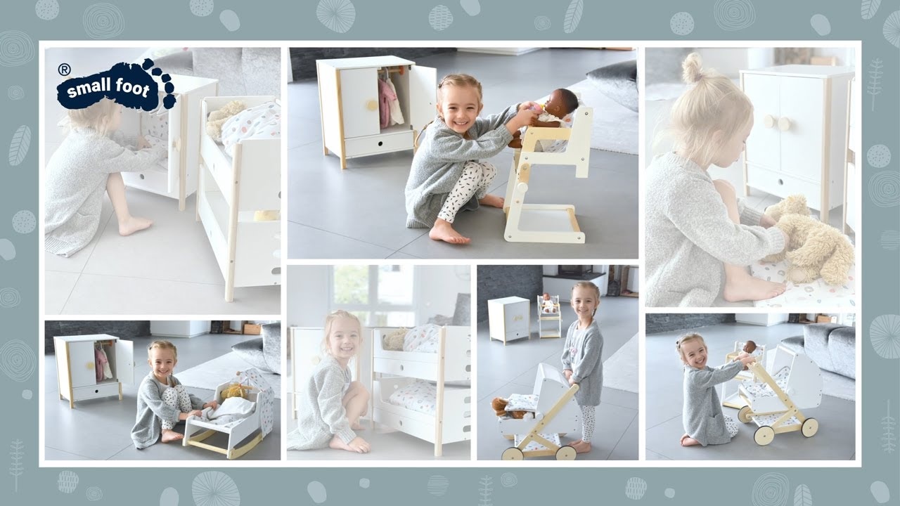 Malý kočík na nohy Little Button