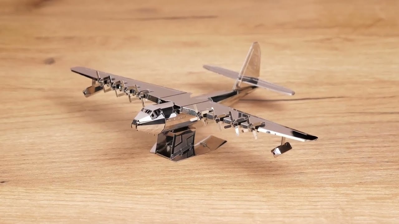 Oceľová stavebnica lietadlo Spruce Goose