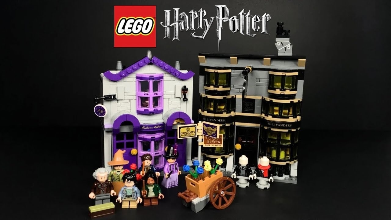 LEGO Harry Potter - Ollivanderov obchod a obchod madam Malkinovej