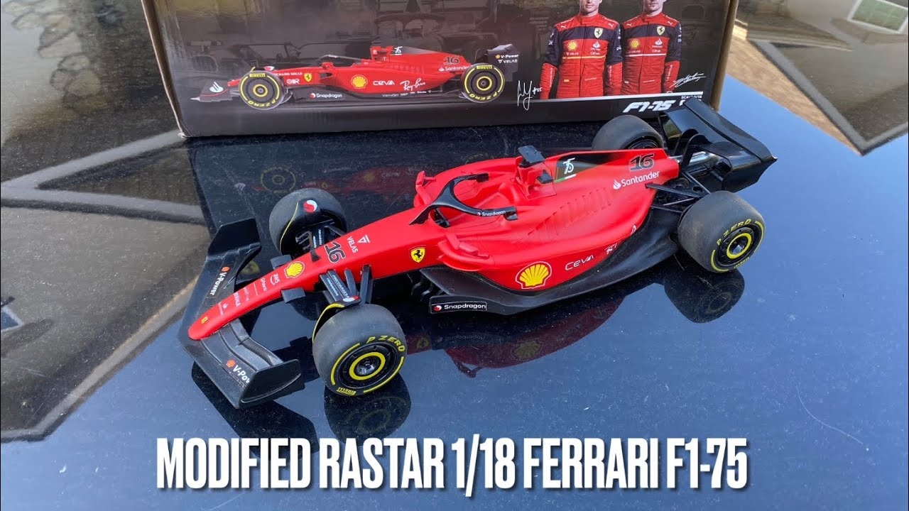 RC auto Formula 1 Ferrari F1 1:18, červená