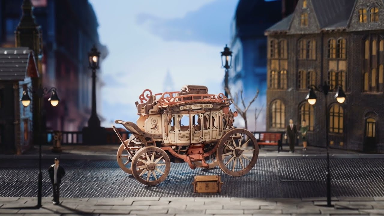 RoboTime 3D skladačky hračiek Doručovateľ