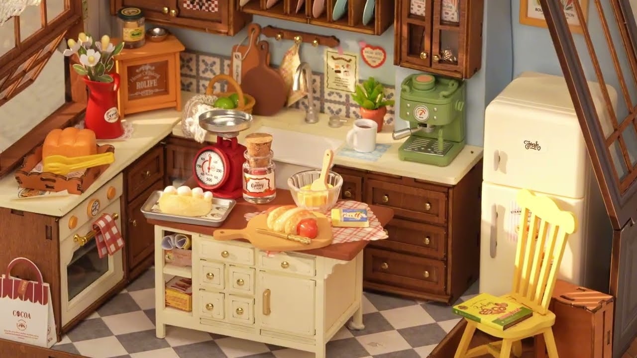 RoboTime Miniatúrny domček Kuchyňa plná vôní