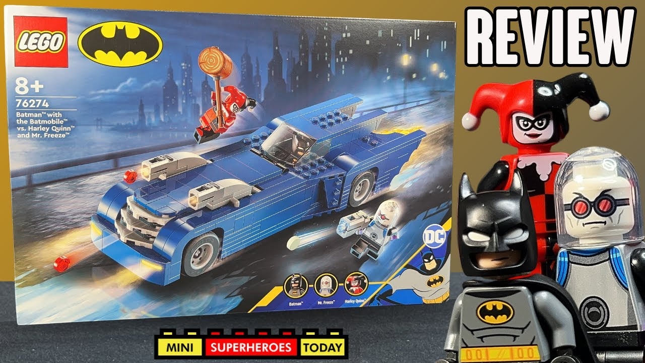 LEGO Batman - Batman™ a Batmobil vs. Harley Quinn™ a pán Freeze™