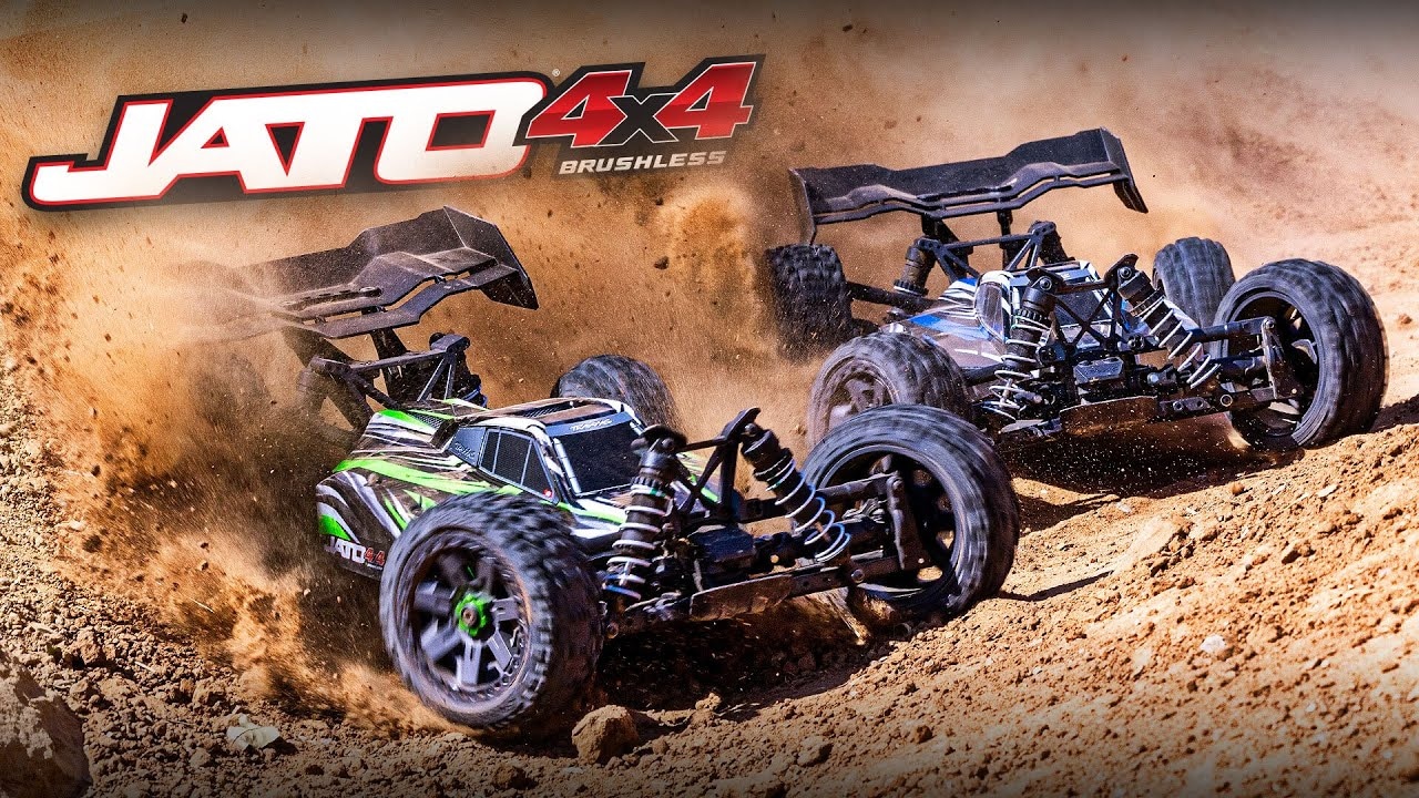 RC auto Traxxas Jato 1:8 4WD BL-2S RTR, čierne