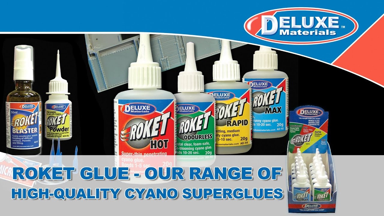 Roket Max sekundové lepidlo hrubé 20g