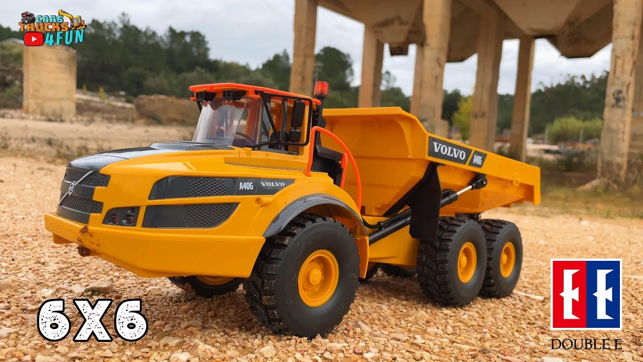 RC kĺbový dumper Volvo A40G 1:20