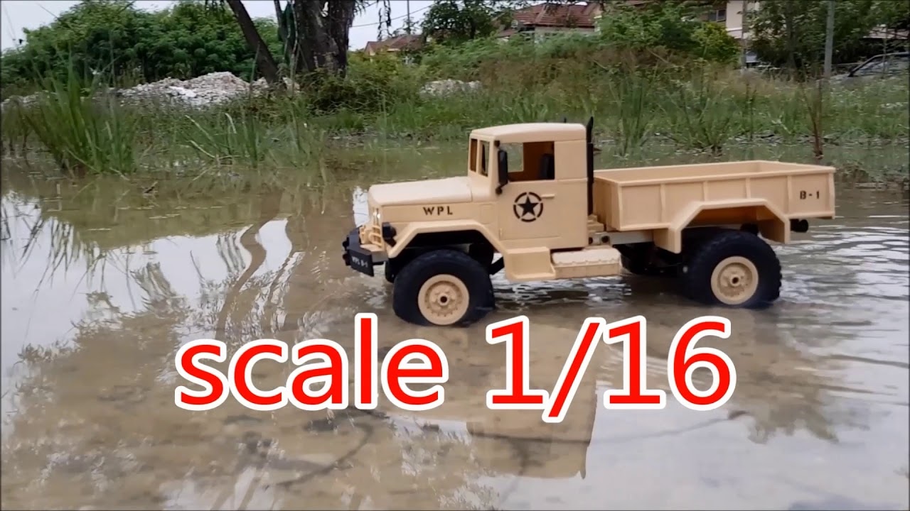 RC auto Military Truck, zelená