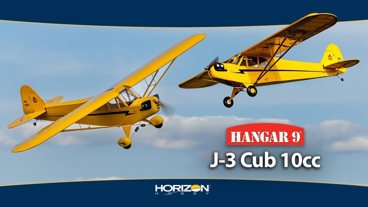 Hangár 9 J-3 Cub 2.1m EP PNP