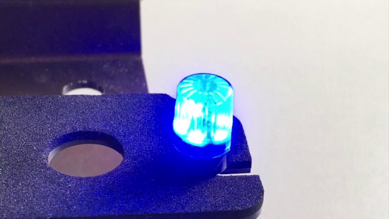 Multifunkčný svetelný maják 1:10, modrý