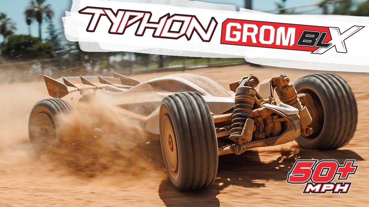 RC auto Arrma Typhon Grom 223S BLX 1:14 4WD RTR Basic, strieborná