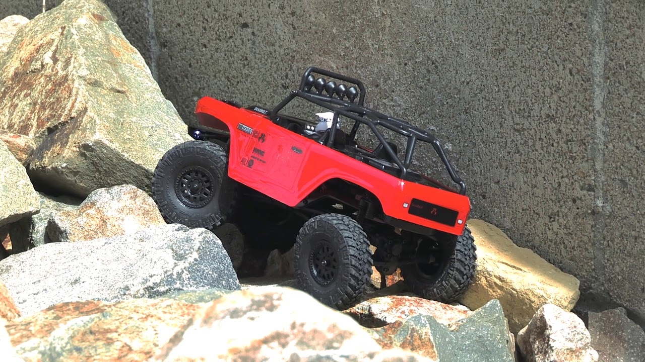 RC auto Axial SCX24 Deadbolt 1:24 4WD RTR, zelené