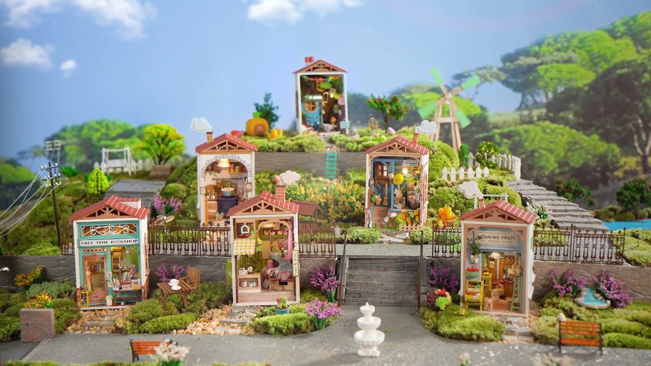 RoboTime miniatúra vysnívaného domu