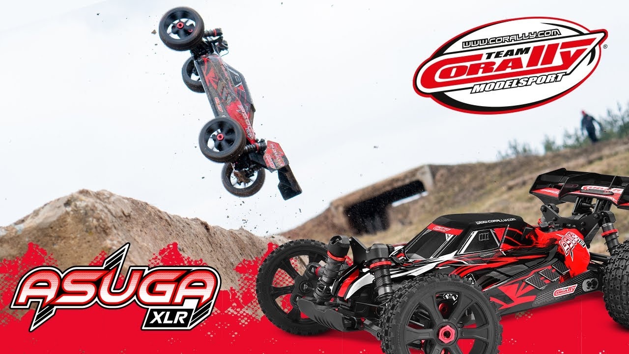 ASUGA XLR 6S – BUGGY 4WD – RTR – modrá
