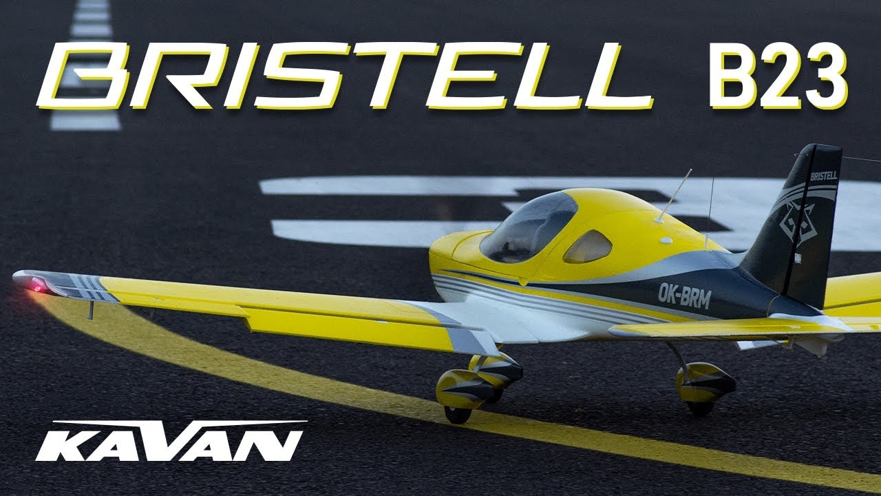 KAVAN Bristell B23 1600 mm ARF – biela