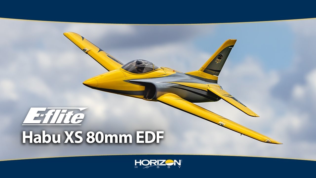 E-flite Habu XS eXtra Sport 1.1m 80mm EDF PNP
