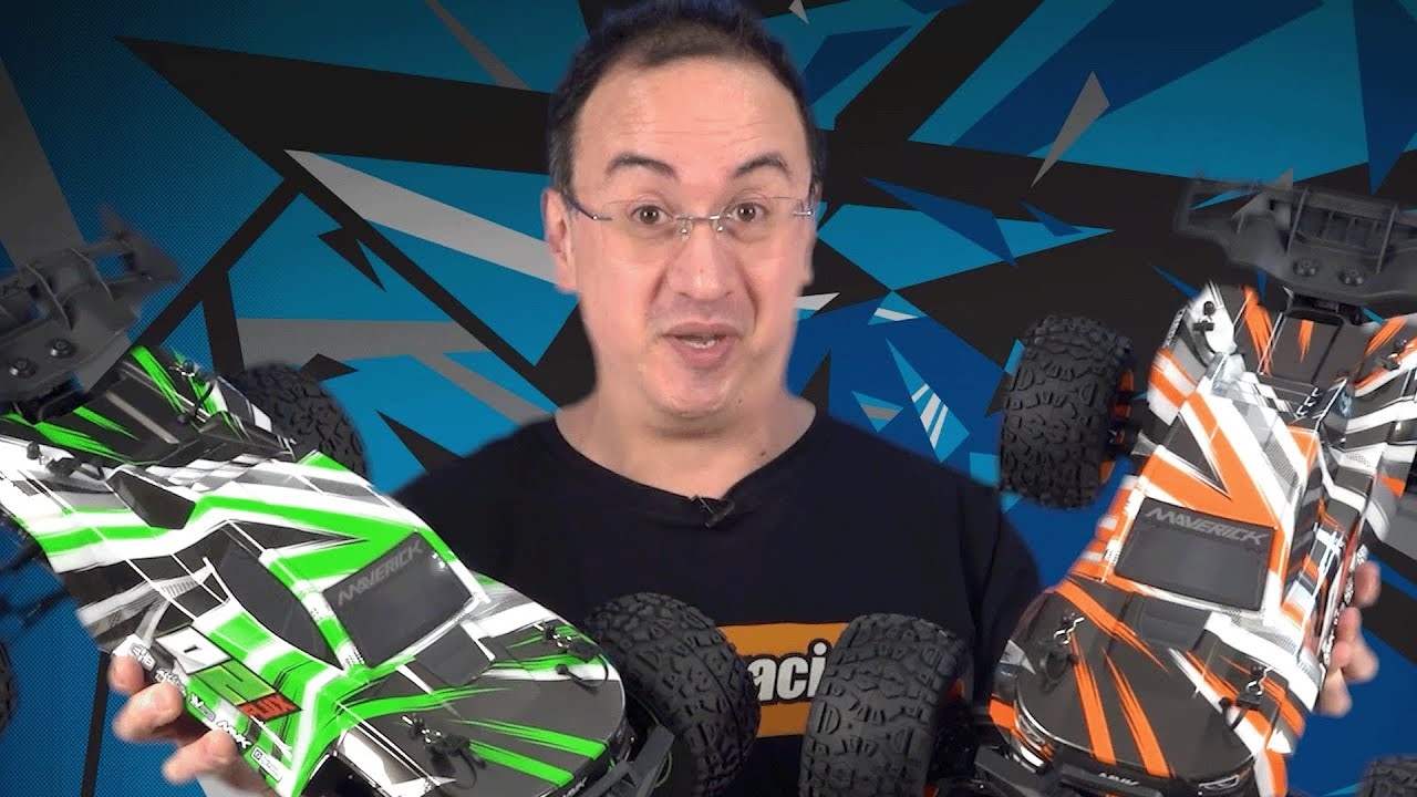 RC auto Quantum2 XT 1/10th Stadium Truck, oranžová