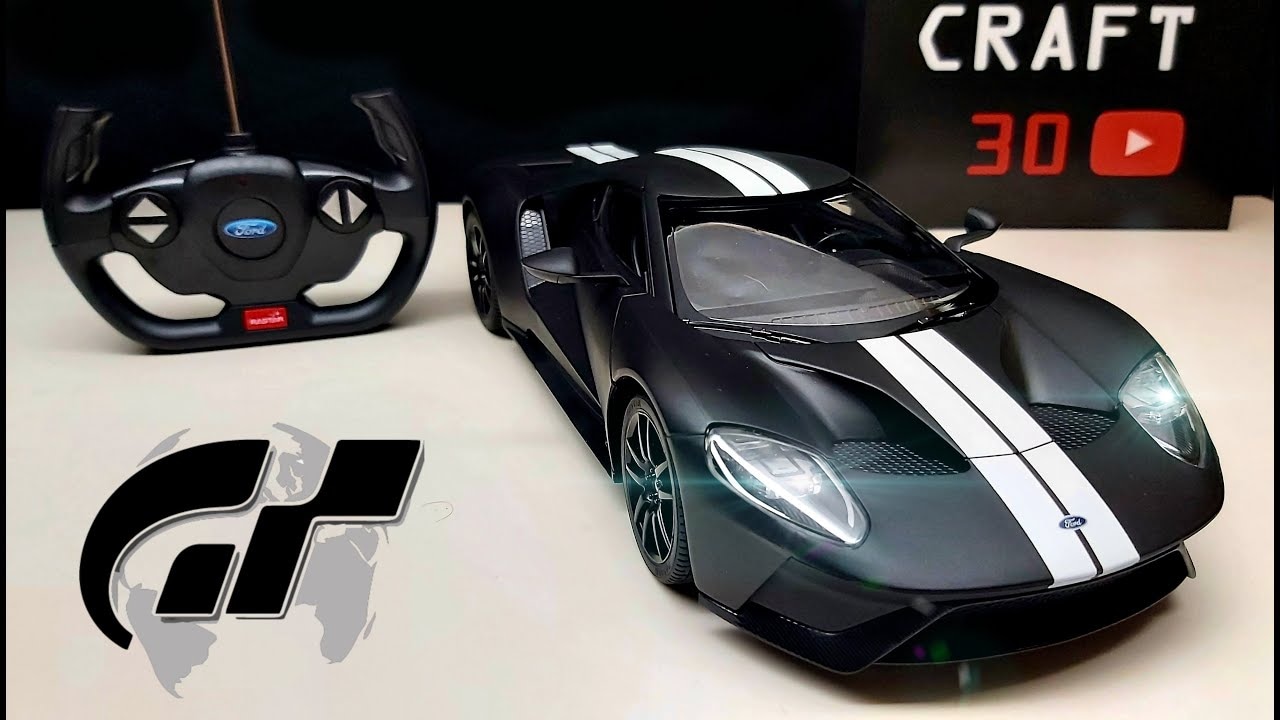 RC auto Ford GT, modré