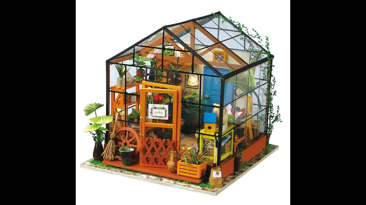 RoboTime miniatúrny domček Skleník