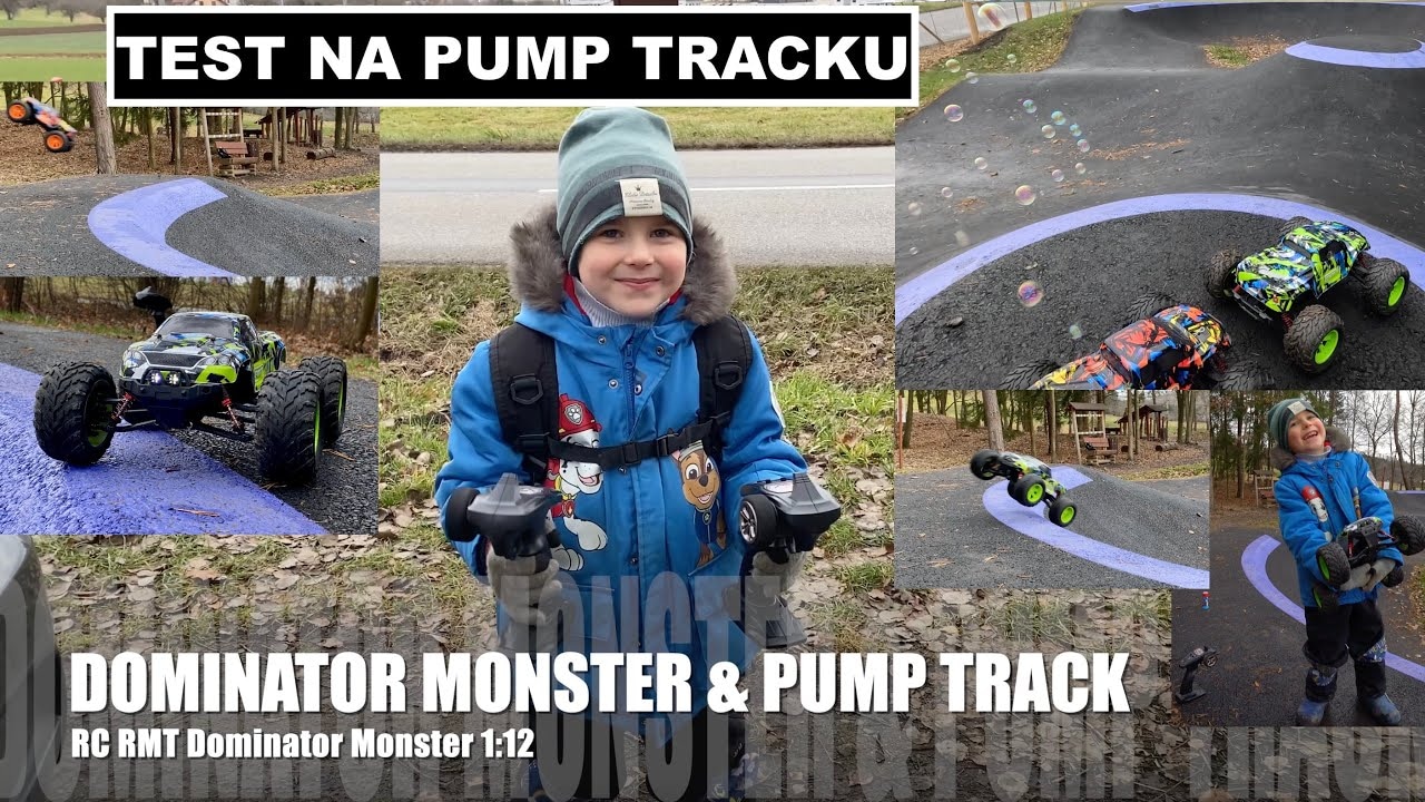 RC auto RMT Dominator Monster, oranžová