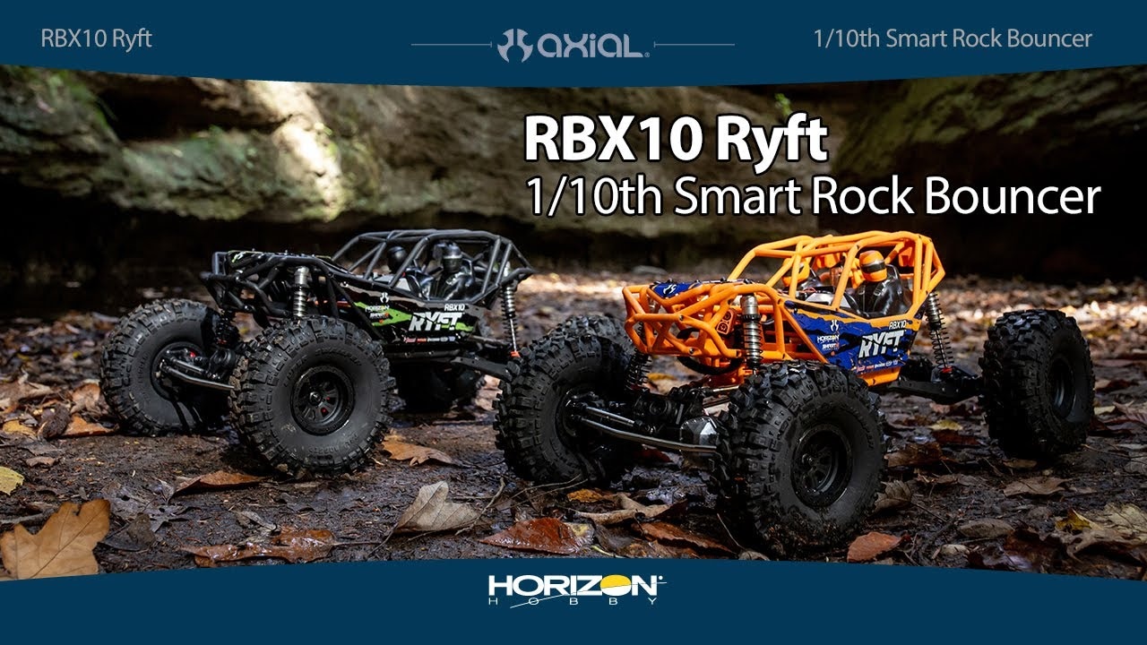 Axial RBX10 Ryft 4WD 1:10 RTR čierny